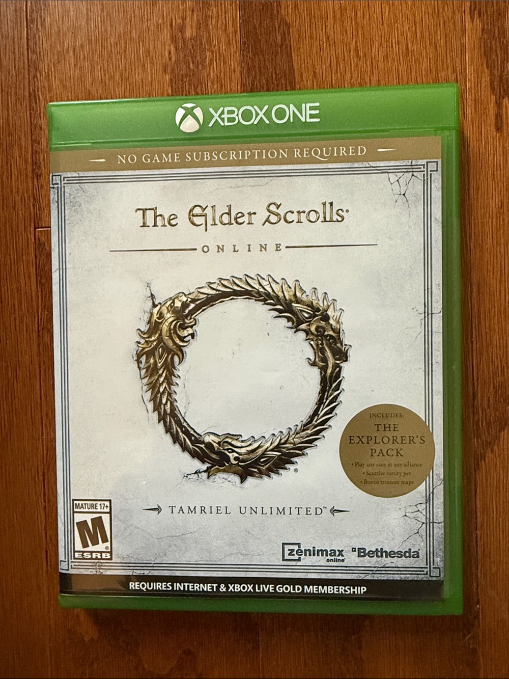 The Elder Scrolls Online Tamriel Unlimited Xbox One Video Game